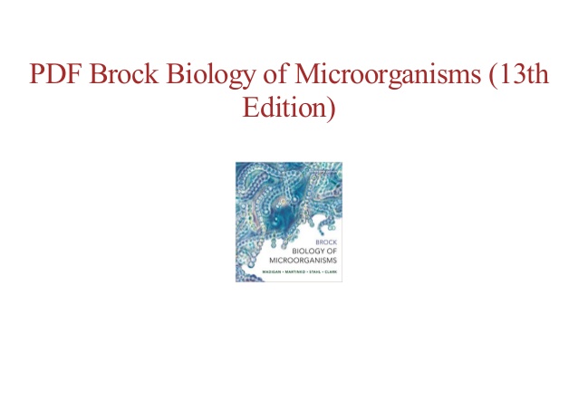 biology of microorganisms 14th edition pdf